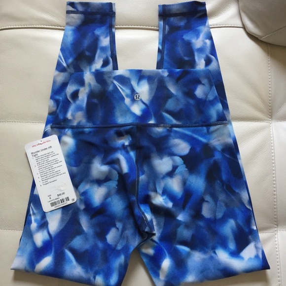 NWT BBBM LULULEMON WUNDER UNDER HR TIGHT BLOSSOM - Picture 2 of 7